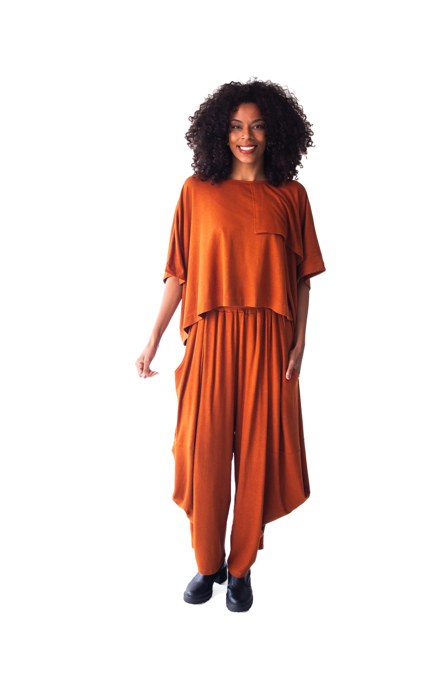 Calça Oriental em Viscolinho
