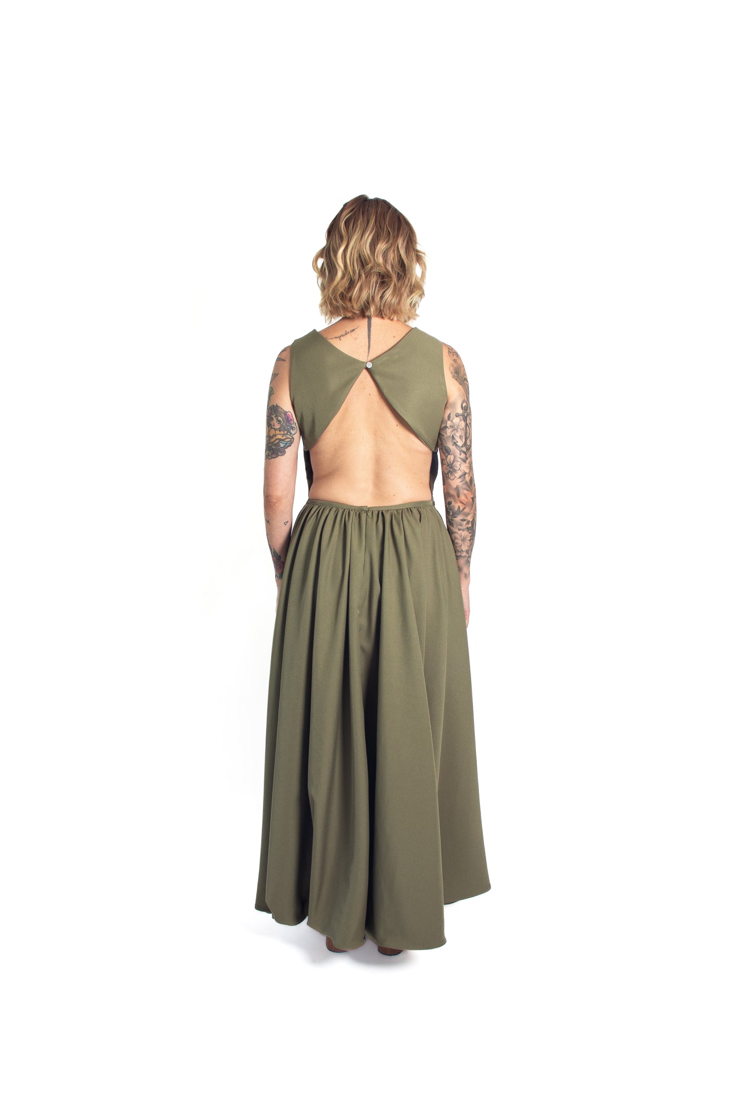 Vestido Longo Alfaiataria