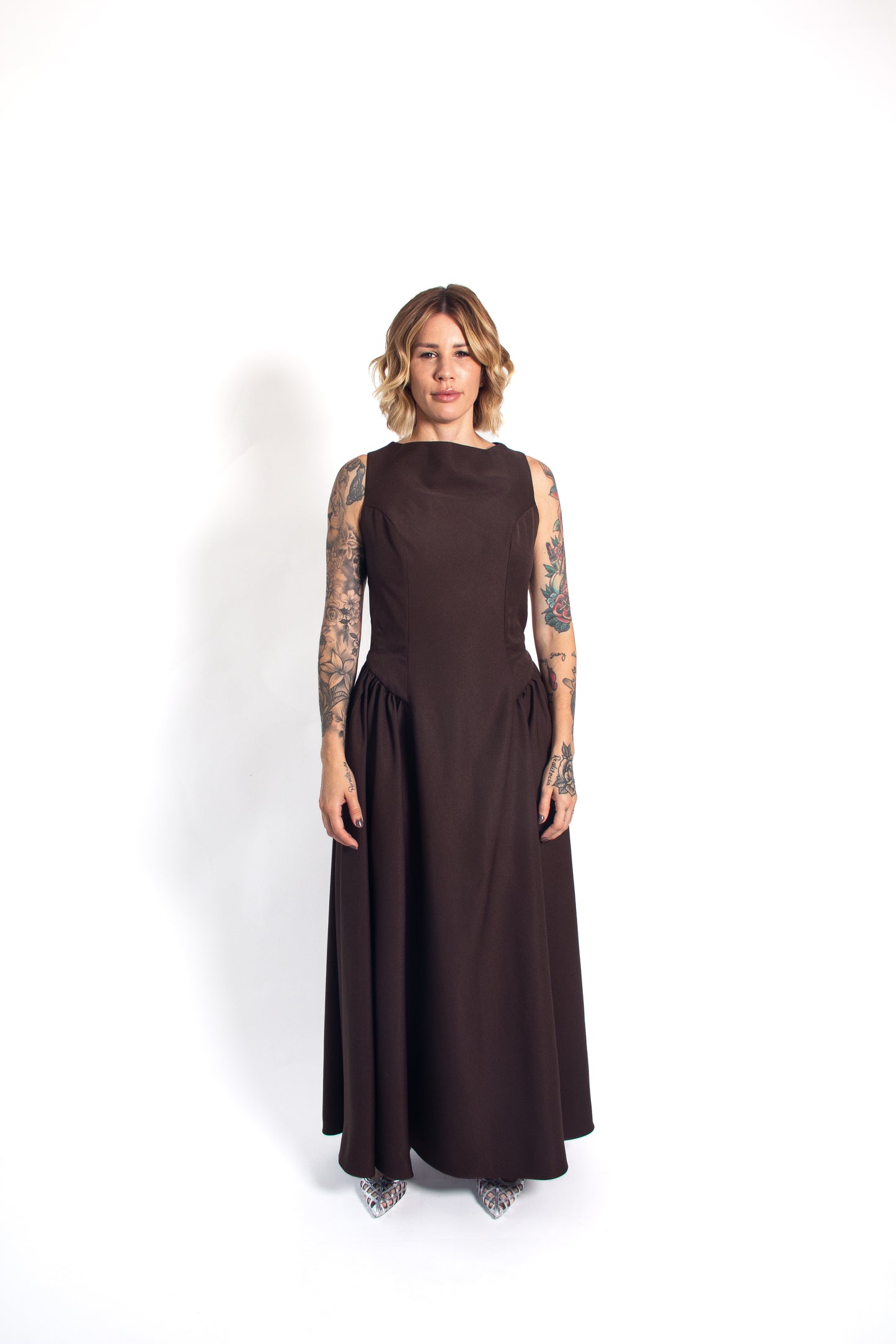 Vestido Longo Alfaiataria