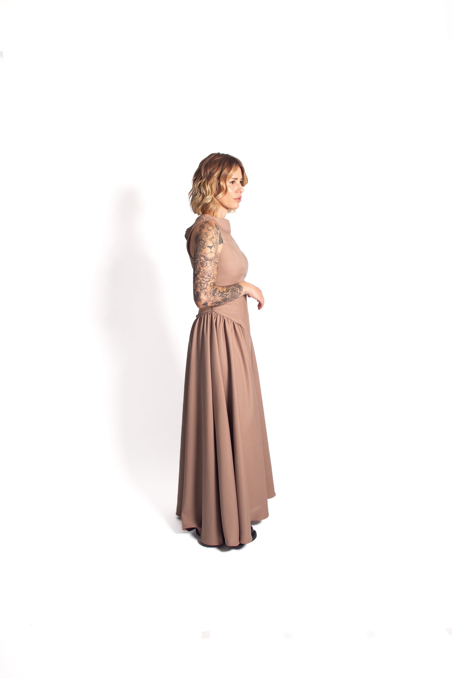 Vestido Longo Alfaiataria