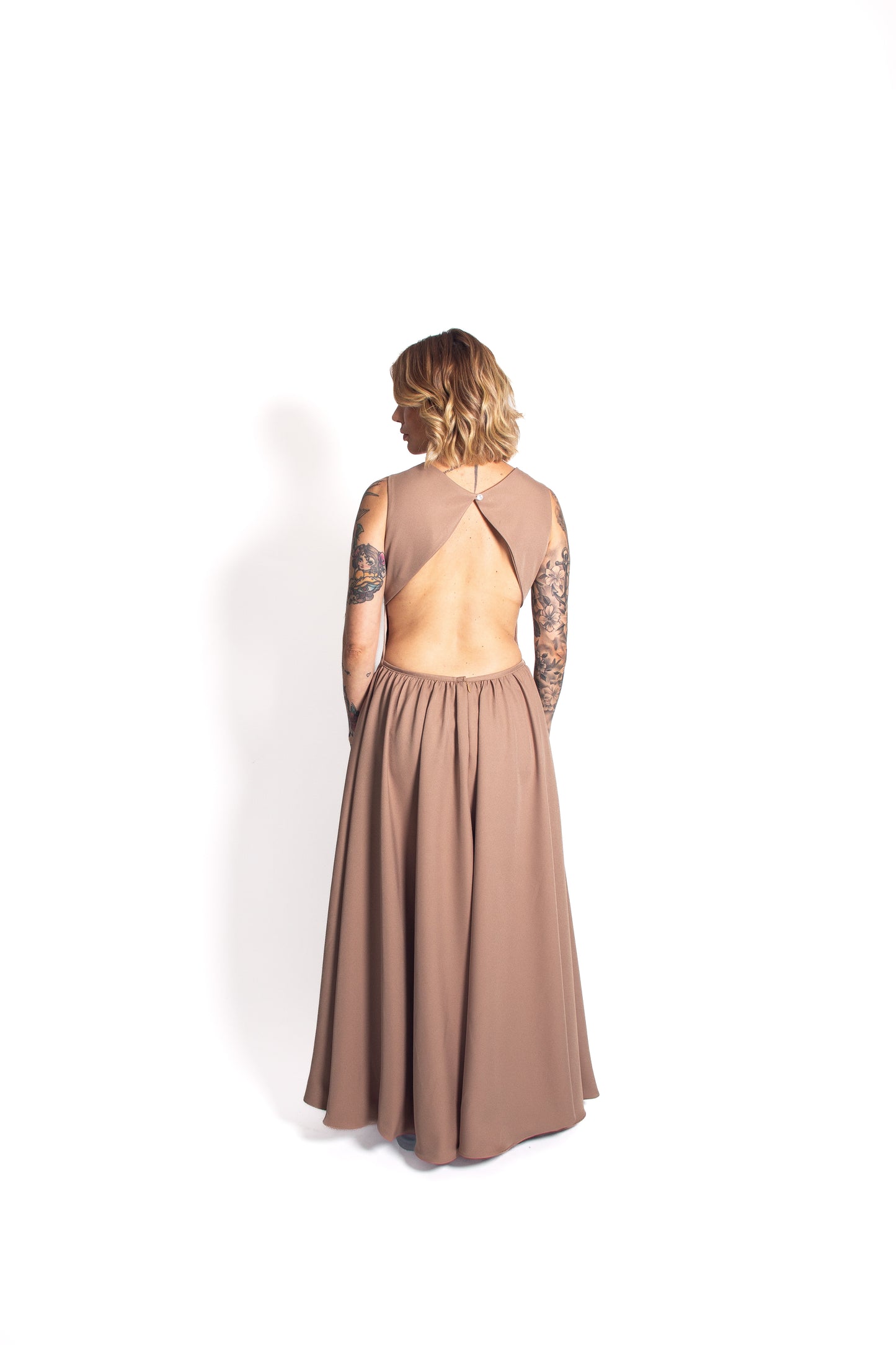 Vestido Longo Alfaiataria
