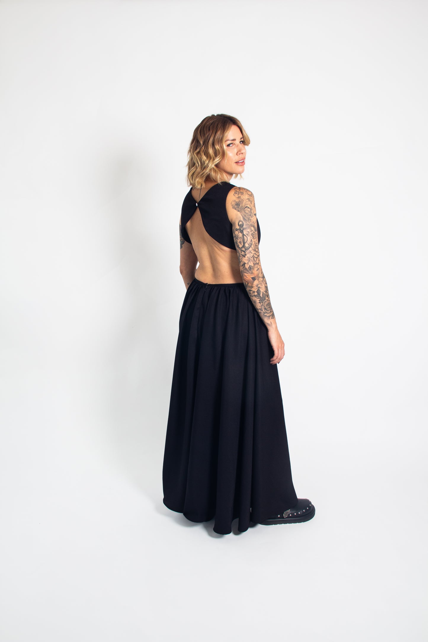 Vestido Longo Alfaiataria