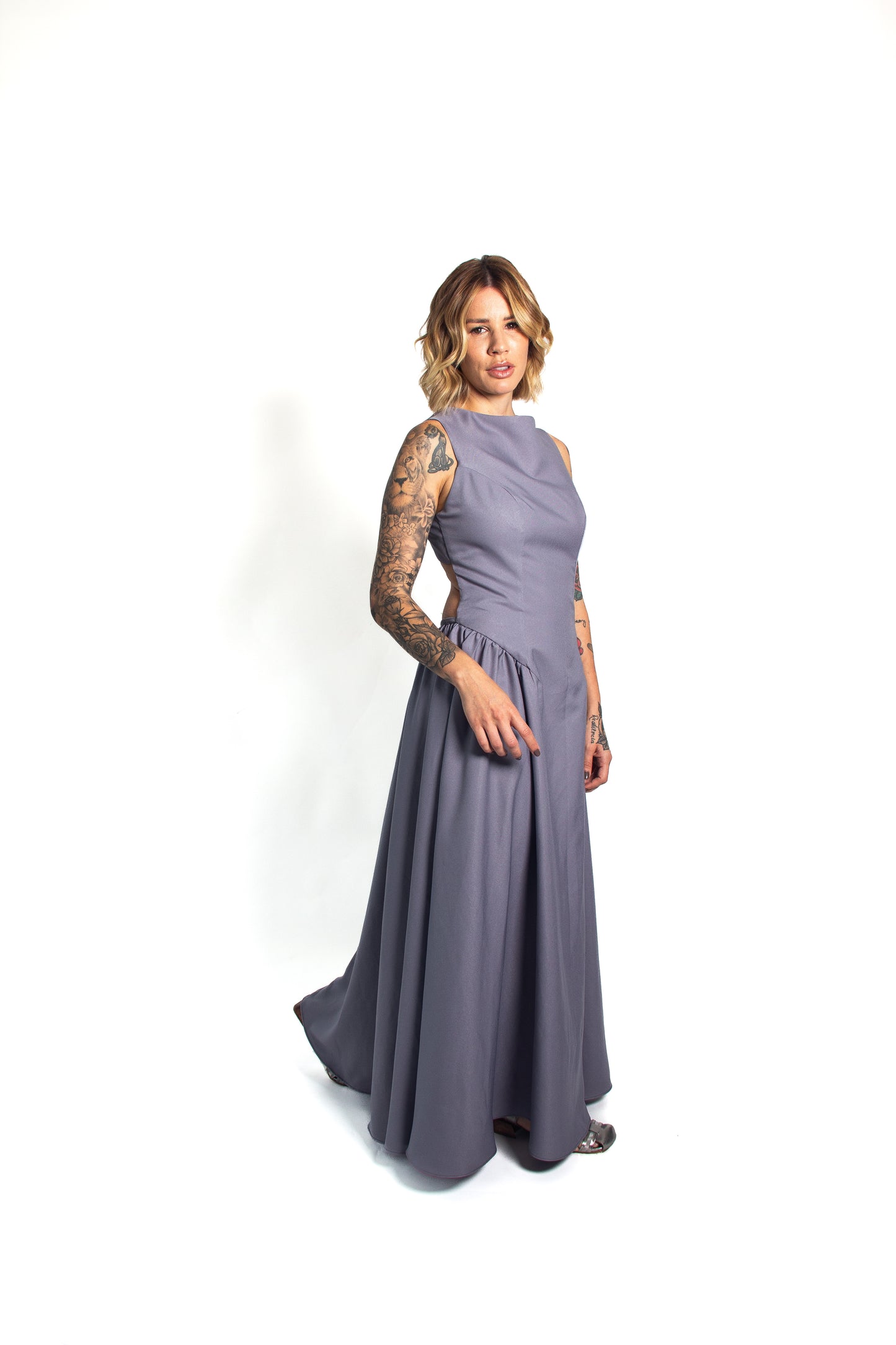 Vestido Longo Alfaiataria