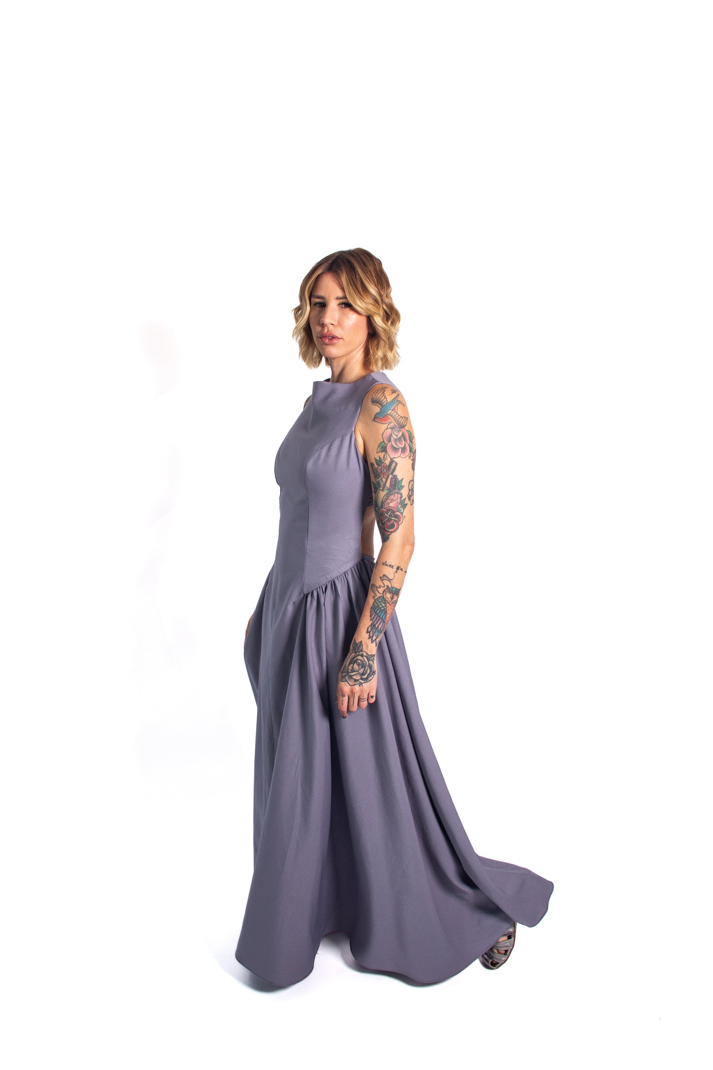 Vestido Longo Alfaiataria