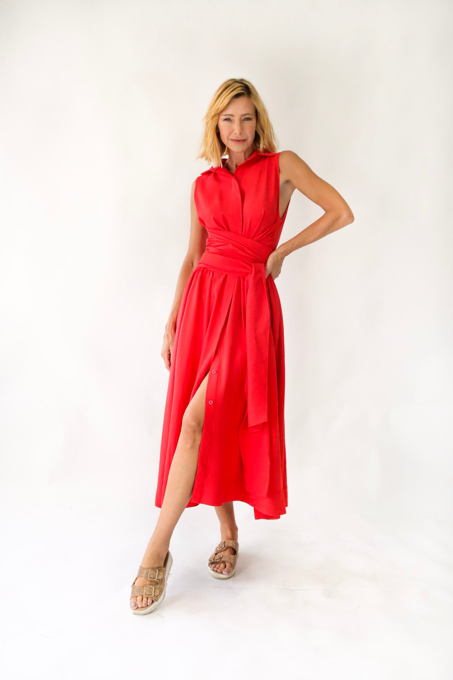 Vestido Faixa Transpassado