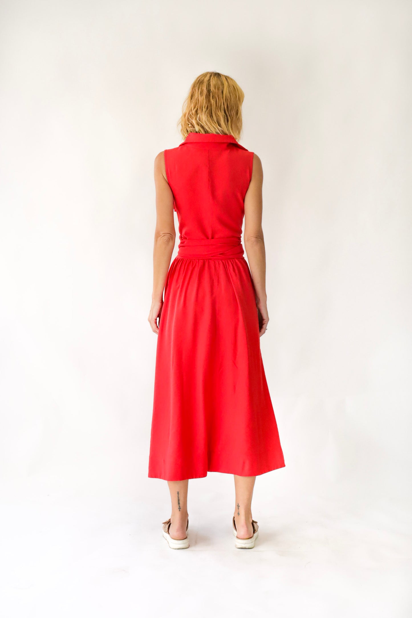 Vestido Faixa Transpassado