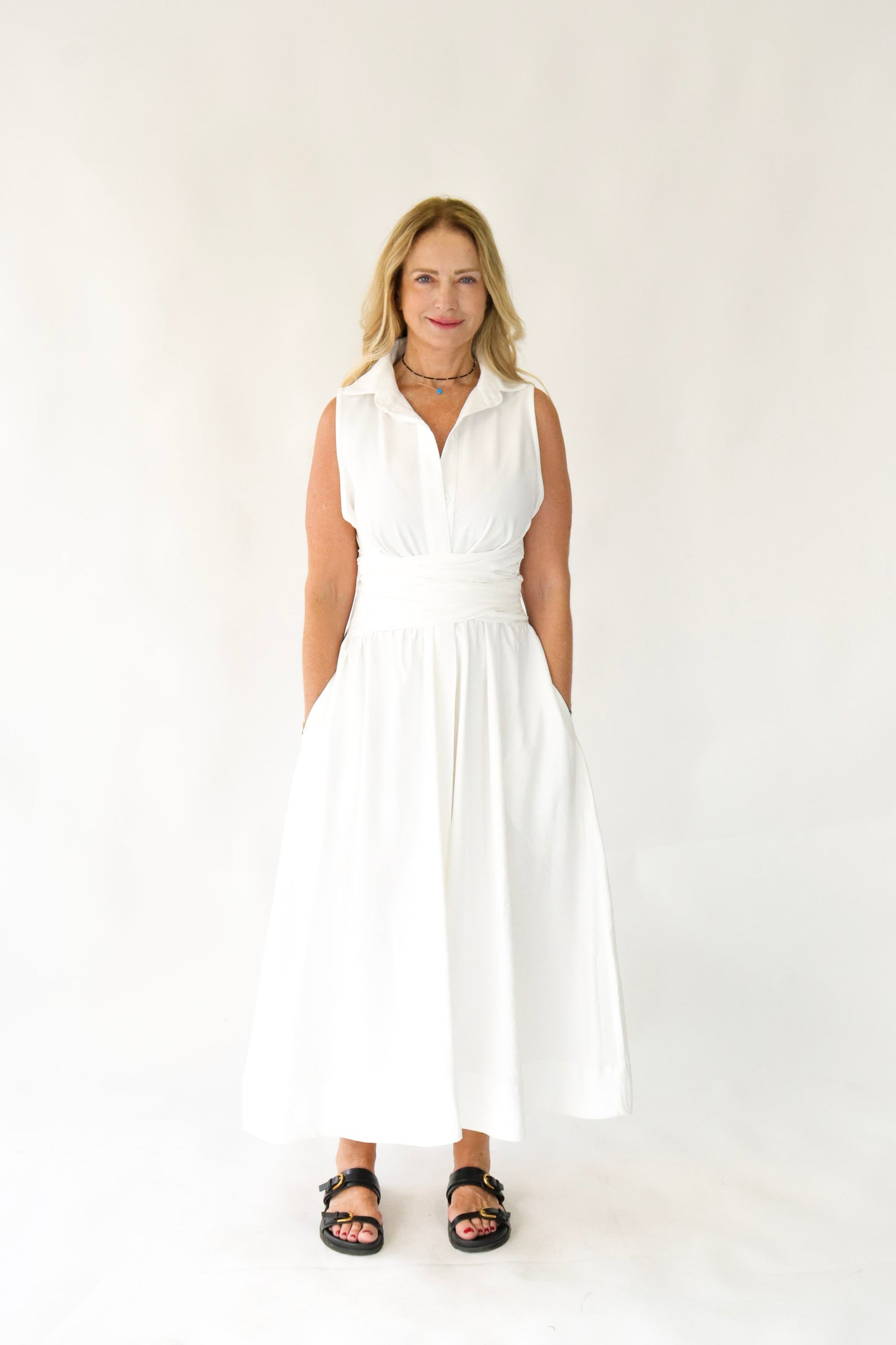 Vestido Faixa Transpassado