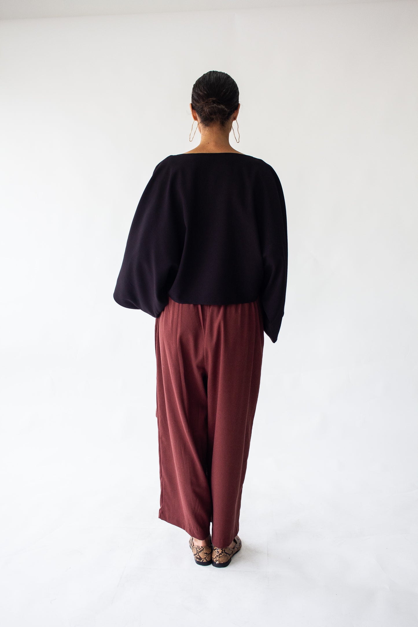 Calça Pregas em Linho