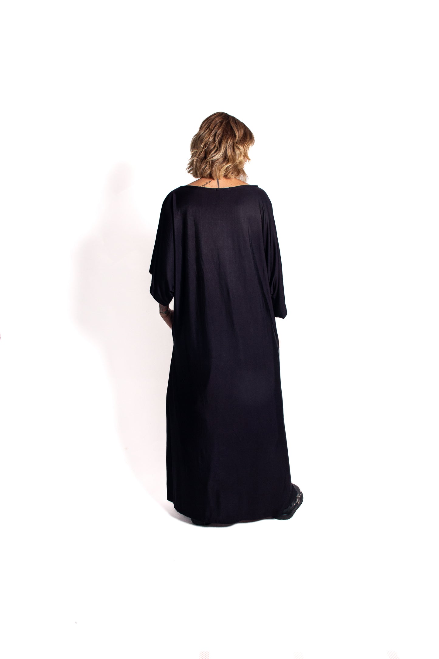 Blusa Alongada em Jersey